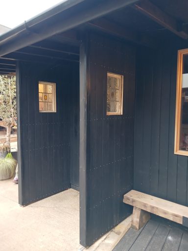 LunaHut Sauna Porch LunaHut Sauna Porch