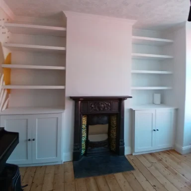 Shaker cupboards and shelves Shaker cupboards and shelves